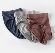 メンズ ブリーフ パンツ 下着 ショーツ アンダーウェア メンズ 紳士用 リブ ウェストゴム ビキニ おしゃれ シンプル 無地