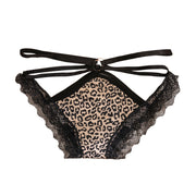 ヒップハンガーショーツ ハーフバックショーツ ヒップハンガー パンツ 下着 女性 レディース セクシー sexy レース シンプル 無地 豹柄 紐パン 紐ショーツ 可愛い お洒落 ローウエスト