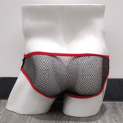 ビキニブリーフ メンズショーツ 男性用下着 パンツ ローライズ ヒップハング フルバック メッシュ シースルー 伸縮性 セクシー