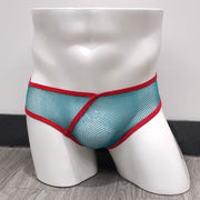 ビキニブリーフ メンズショーツ 男性用下着 パンツ ローライズ ヒップハング フルバック メッシュ シースルー 伸縮性 セクシー