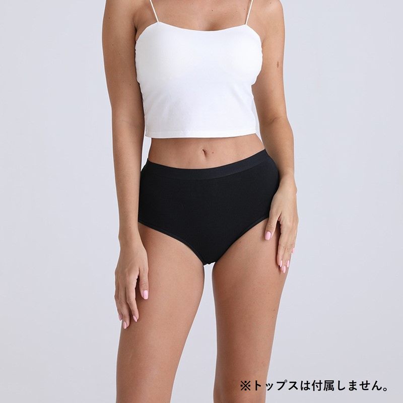 ショーツ スタンダード パンツ ハイウエスト レディース 婦人 商品画像2