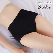 ハイウエストショーツ レディースショーツ 女性 パンツ 下着 インナー アンダーウェア 股上深め 大きいサイズ 2XL 無地 ピンク ベージュ グレー かわいい キュート シンプル 普段使い