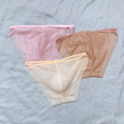 ふんどしブリーフ メンズ ふんどしパンツ ふんどしショーツ パンツ ショーツ ブリーフ シースルー シームレス 締めつけない シンプル 無地 おしゃれ 男性 紳士 下着