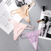 Tバックショーツ Gストリング ヒップハンガー レディース 勝負下着 セクシーランジェリー 紐パン ローライズ ハイレッグ 無地