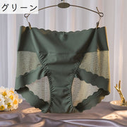スタンダードショーツ レディース 女性 ハイウエスト インナー 下着 アンダーウェア パンツ パンティー レース 透け感 シースルー セクシー かわいい