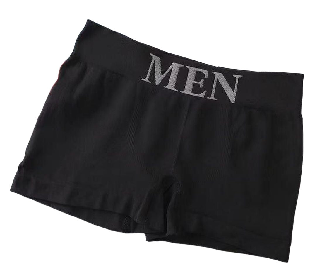 ボクサーパンツ ボクサーブリーフ メンズ 男性用下着 インナー アンダーウェア 前閉じ ロゴ 立体的 通気性 おしゃれ フリーサイズ