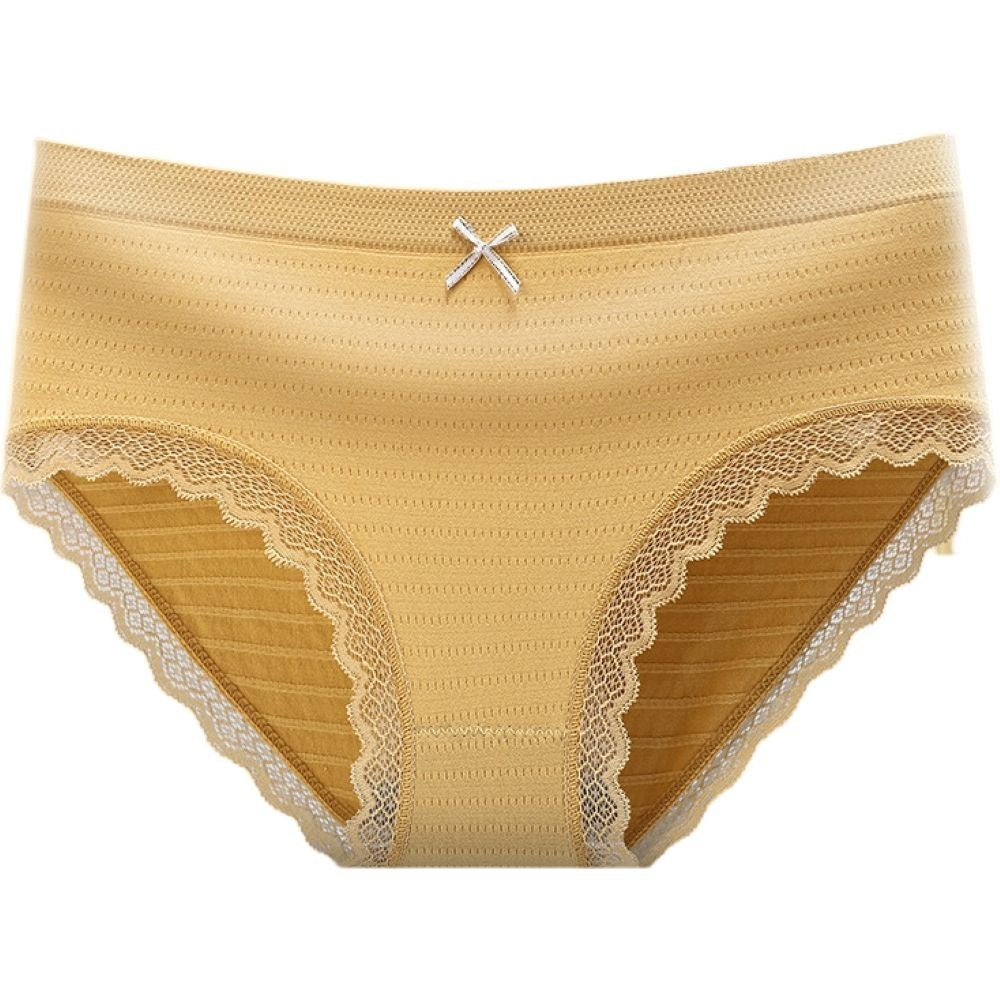スタンダードショーツ 単品 レディース  インナー 女性下着 フルバック パンツ パンティー 端レース リボン 肌着 シンプル 定番 おしゃれ かわいい アンダーウェア 上品 きれいめ 大人可愛い 婦人用