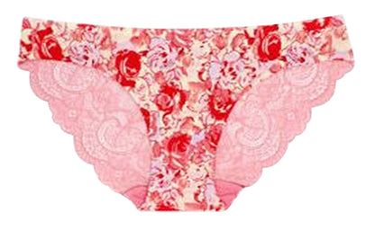 レディースショーツ スタンダード バックレース 単品 パンツ パンティー フラワー×A バリエーション画像
