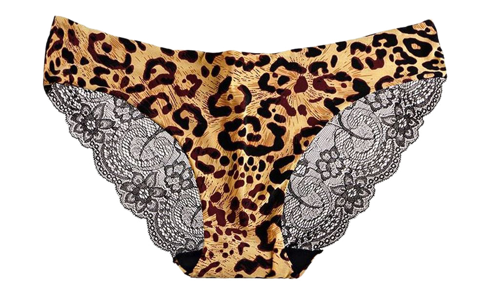 レディースショーツ スタンダード バックレース 単品 パンツ パンティー トラ柄 バリエーション画像