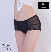 ショーツ スタンダードショーツ パンツ パンティー 下着 レディース フルバックショーツ レース 透け感 インナー ランジェリー セクシー 女性用 無地 カラバリ豊富