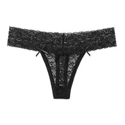 Tバックショーツ パンツ 下着 パンティ 総レース リボン レディース 女性 婦人用 セクシー かわいい キュート インナー ランジェリー シンプル タンガ 単色 透け感 エレガント 上品