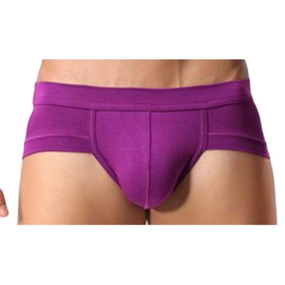 ブリーフ メンズショーツ パンツ 男性用 ボクサーパンツ メンズ パープル バリエーション画像