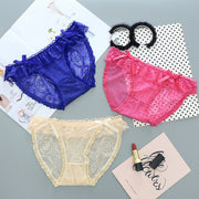 ヒップハンガーショーツ パンツ レディース 女性下着 パンティ セクシーランジェリー ローライズ レース シースルー メッシュ