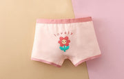 ショーツ 子供用 3枚セット キッズ ジュニア 女の子 可愛い プリント ボクサーパンツ スタンダードショーツ パンツ 下着 インナー 肌着 ボックスショーツ ボーイレングス ボーイレッグ フルバック 通気性 総柄 花 フラワー チェック 動物 アニマル ロゴ ピンク かわいい おしゃれ ガールズ 女児 子ども こども 小学生 100 110 120 130 140 150cm