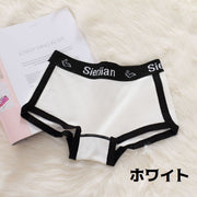 ボックスショーツ レディース ボーイレッグ ボクサータイプ 下着 女性用 一分丈 ショーツ インナー パンツ 単品 シンプル