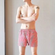 トランクス メンズ ショーツ パンツ チェック柄 ギンガムチェック かわいい ガーリー おしゃれ 下着 インナー 男性 男子 紳士