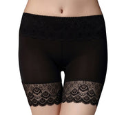 ボックスショーツ ボクサーショーツ ショートスパッツ パンツ パンティ インナー 下着 レディース 女性用 3分丈 シンプル レース 無地 黒 白 肌色 ベージュ ヒップアップ 美尻 ボディメイク