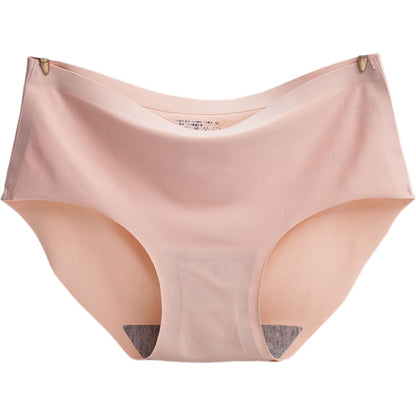 スタンダードショーツ フルバック レディース パンツ 女性下着 シームレス ライトブラウン バリエーション画像
