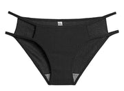 紐パン 紐ショーツ ヒモパン パンツ パンティー 単品 レディース インナー 女性下着 ランジェリー リブ セクシー シンプル 無地 単色 ソリッドカラー SEXY 女性用 婦人用 M L XL
