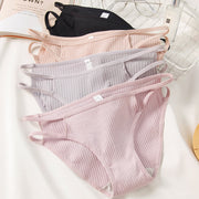 紐パン 紐ショーツ ヒモパン パンツ パンティー 単品 レディース インナー 女性下着 ランジェリー リブ セクシー シンプル 無地 単色 ソリッドカラー SEXY 女性用 婦人用 M L XL