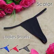 Gストリング Tバックショーツ ソング レディース 女性 婦人 インナー 下着 パンツ パンティー ショーツ 紐パン セクシー 上品 お洒落 可愛い シンプル カジュアル 定番 単色 無地 ブラック ホワイト ヒョウ柄風 黒 白