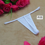 Gストリング Tバックショーツ ソング レディース 女性 婦人 インナー 下着 パンツ パンティー ショーツ 紐パン セクシー 上品 お洒落 可愛い シンプル カジュアル 定番 単色 無地 ブラック ホワイト ヒョウ柄風 黒 白