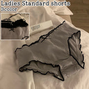 スタンダードショーツ レディース 女性 婦人 ショーツ パンツ インナー アンダーウェア スタンダード リボン 白 グレー 黒 かわいい 可愛い シンプル おしゃれ
