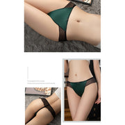 Tバックショーツ パンティ パンツ シースルー リボン シームレス ローウエスト 伸縮性 涼しい 通気性 快適 レディース セクシー