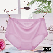 スタンダードショーツ レディース 大きいサイズ 下着 パンツ シームレス 響きにくい 通気性 メッシュ ストレッチ 伸縮性 無地
