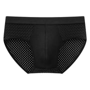 ブリーフ メッシュ 通気性 メンズショーツ ビキニブリーフ 男性用下着 紳士用 メンズ インナー パンツ 肌着 アンダーウェア 単色 シンプル 無地 さわやか おしゃれ かっこいい プレゼント ギフト デイリー 普段使い 大きいサイズ