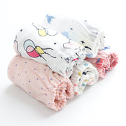 キッズショーツ 3枚セット 女の子 スタンダード パンツ インナー 下着 キッズ ジュニア 子供 女の子 プリント かわいい マーメイド 人魚 犬 風船 カジュアル ピンク ホワイト KIDS ガールズ 可愛い 女児 90 100 110 120 130