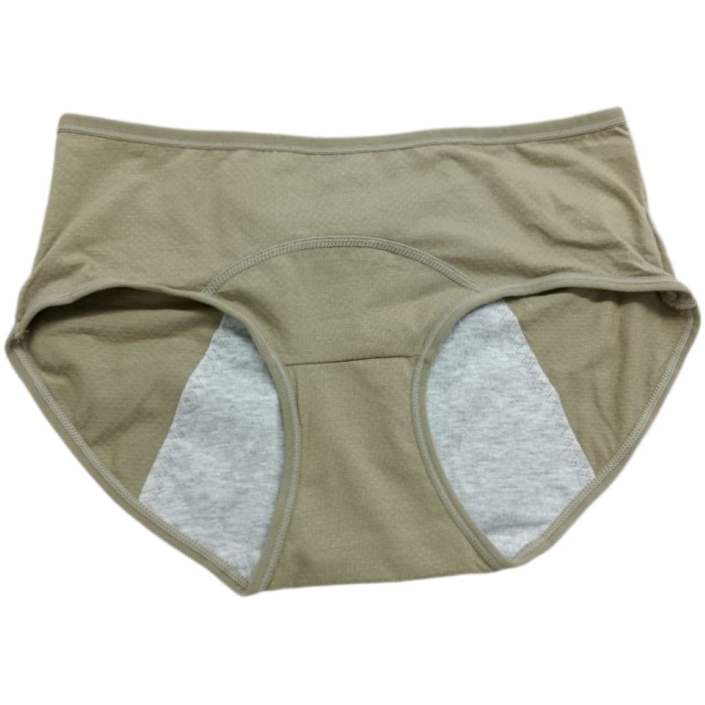 サニタリーショーツ スタンダード 生理用 夜用 レディース 大きいサイズ 下着 パンツ インナー フルバック 抗菌 通気性 無地