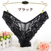 ショーツ レディース インナー Tバック 総レース ヒップハンガー ランジェリー セクシー 大人 かわいい 下着 ローライズ