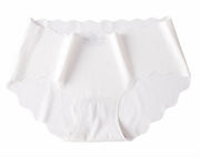 スタンダードショーツ シームレス レディース 単品 パンツ パンティー ひびきにくい スカラップ 無地 下着 シンプル かわいい おしゃれ インナー 女性用 婦人用