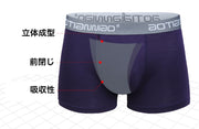 ボクサーパンツ メンズ 男性用 下着 インナー アンダーウェア パンツ 大きいサイズあり 前閉じ 前とじ 3D 立体成型 英字ロゴ カジュアル シンプル おしゃれ かっこいい デイリー 普段使い パンツ 父の日 ギフト 贈り物 紳士用
