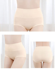 スタンダードショーツ ハイウエスト 単品 1枚 大きいサイズ 単色 無地 リブ パンツ インナー 下着 パンティー アンダーウェア レース レディース 女性 婦人用 おしゃれ かわいい フルバック 伸縮 通気性 股上深め 普段使い デイリー