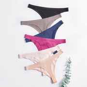 Ｔバック ショーツ レディース 下着 インナー パンツ シームレス 単品 セクシー ヒップハング デイリー カラバリ豊富 大きいサイズ 無地 シンプル 上品