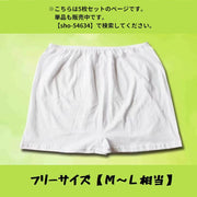 使い捨てパンツ メンズ 5枚セット インナー 男性用 使い捨て ボクサーパンツ トランクス 旅行用 災害用 入院 介護 サウナ エステ 携帯用 下着 現場 仕事