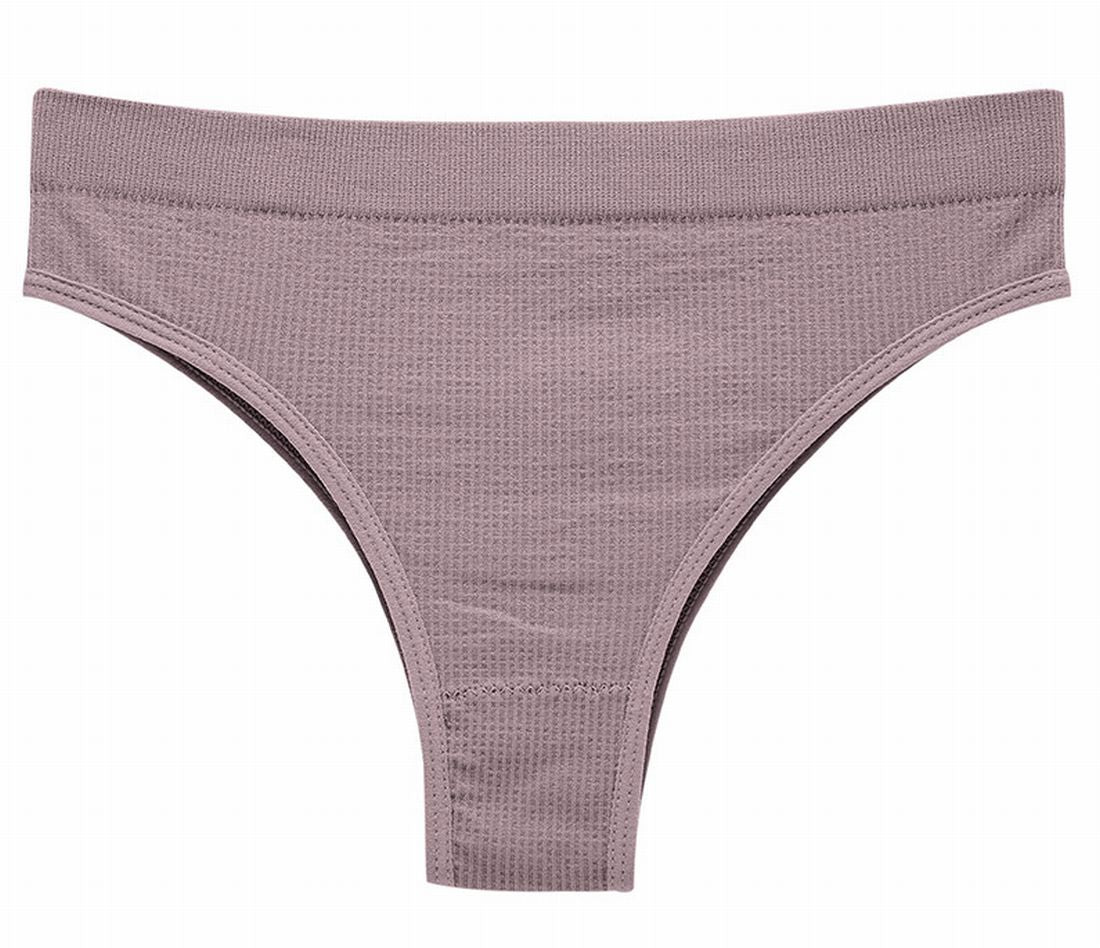 Tバックショーツ レディース パンティ パンツ 女性下着 無地 パープルグレー バリエーション画像