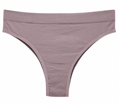Tバックショーツ レディース パンティ パンツ 女性下着 無地 パープルグレー バリエーション画像