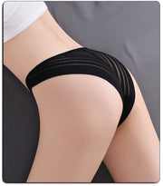 スタンダードショーツ レディース ショーツ パンツ ボーダー シースルー 透け感 セクシー かわいい おしゃれ 下着 インナー 女性 婦人
