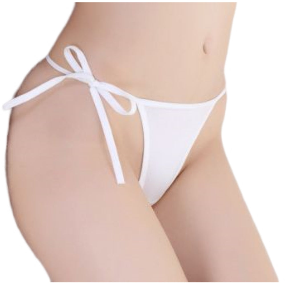 Tバックショーツ 紐パン レディース タンガ ふんどしショーツ 無地 シンプル 単色 浅履き 女性 パンツ 下着 婦人 セクシー 普段履き