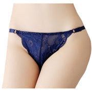 Tバック ショーツ レディース パンツ パンティー 下着 単品 レース サイズ調整可能 透け感 シースルー エレガント 上品 セクシー 通気性 女子力アップ 婦人用 女性用 黒 白 ネイビー レッド グリーン ローズ