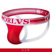 ジョックストラップ ショーツ インナー アンダーウエア メンズ スポーツ用 Yバック 前閉じ メッシュ くいこまない 動きやすい