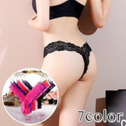 Tバック ショーツ レディース パンツ パンティー インナー 下着 単品 レース 透け感 シースルー セクシー 通気性 ランジェリー 女子力アップ 婦人用 女性用 白 赤 紫 黒 青 ローズ ベージュ