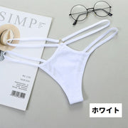 Tバック ショーツ パンティー レディース インナー 女性 下着 ローウエスト ストラップ Gストリング 紐パン タンガ サイドストリング 紐 セクシー 上品 かわいい 大人女子 大きいサイズ