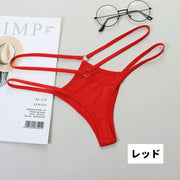 Tバック ショーツ パンティー レディース インナー 女性 下着 ローウエスト ストラップ Gストリング 紐パン タンガ サイドストリング 紐 セクシー 上品 かわいい 大人女子 大きいサイズ