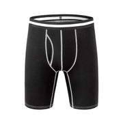 ロングボクサーパンツ メンズ ショーツ パンツ ボクサーパンツ インナー カジュアル シンプル ライン 男性 紳士 ボックスショーツ かっこいい おしゃれ 立体裁断