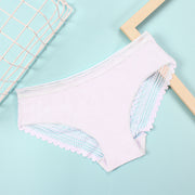 スタンダードショーツ パンツ レディース 女性 インナー アンダーウェア 下着 バックレース シースルー ドット ストライプ ブラック ホワイト ピンク セクシー 透け 大人っぽい 綺麗 かわいい キュート