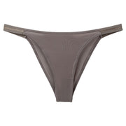 ふんどし型パンツ ふんどしショーツ レディース 女性用 パンツ 下着 インナー サイドストリング ハイレグ ヒップハング 三角 無地 単色 シンプル 白 黒 ホワイト ブラック